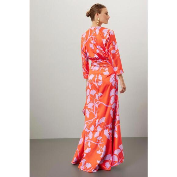 Andrés Otálora Heliconia Maxi Dress Multicolor Size 10 (As Is Condition) - Picture 2 of 16